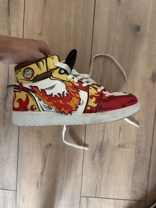 Кроссовки кастомные Demon slayer/Nike