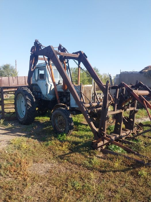 Трактор мтз 80 стогомет