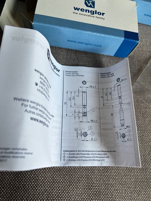 Trei Senzori prezenta Wenglor HB03PBT7