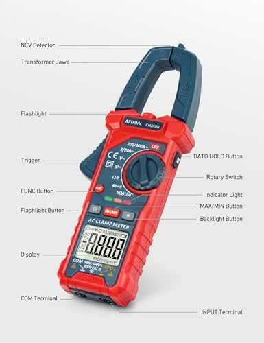 AstroAI клещи мултицет Auto Range NCV 2000 counts