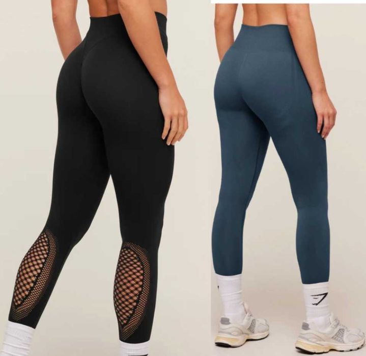 Клинове спортни Nike, Gymshark и други в комплект за спорт Нови, 7 бр, р-ри XS, M, L. с цени
