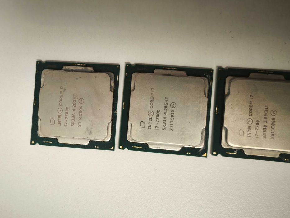 Procesor intel core i7 7700 3.6GHz /  i7 7700K 4.2GHz soket 1151