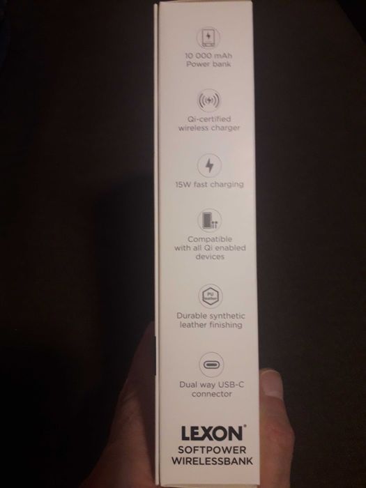 Vand baterie externa Lexon wirelessbank noi sigilate