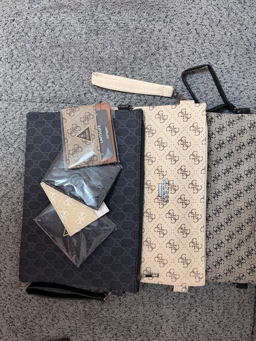 Картхолдер, Шал LV, Burberry клъч guess