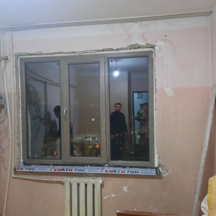 Пластиковые алюминиевые окна двери витражи перегородки.
Замер Доставка