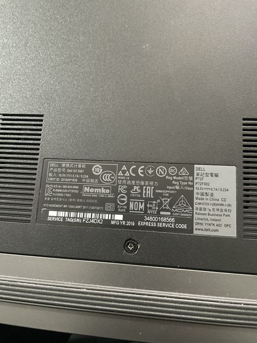 DELL ноутбук сатылады