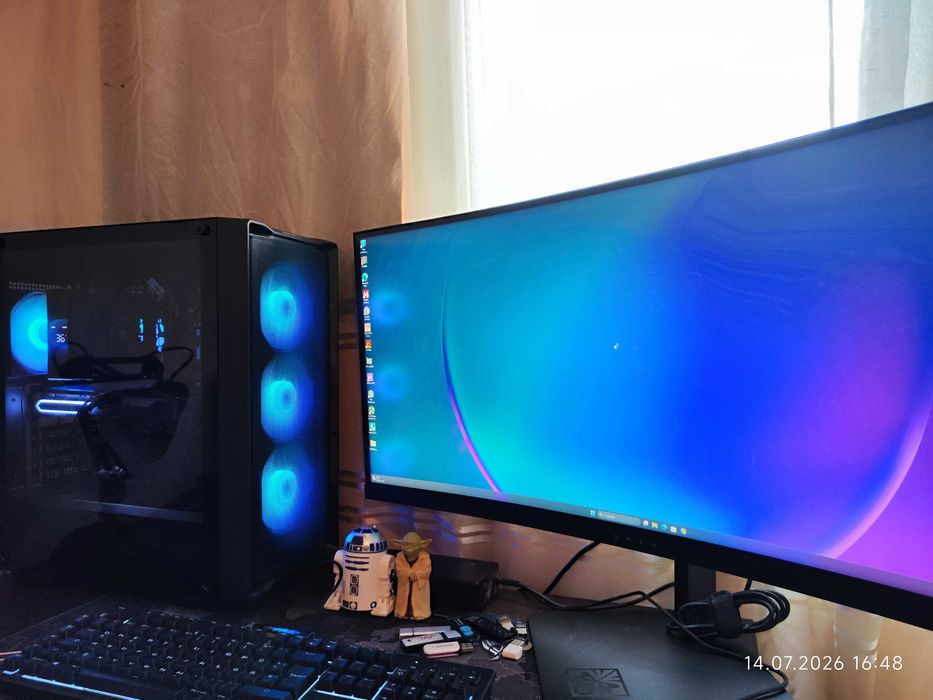 Геймърски i7 14700kf, RTX 4060 8GB, RAM 16GB DDR4 3200