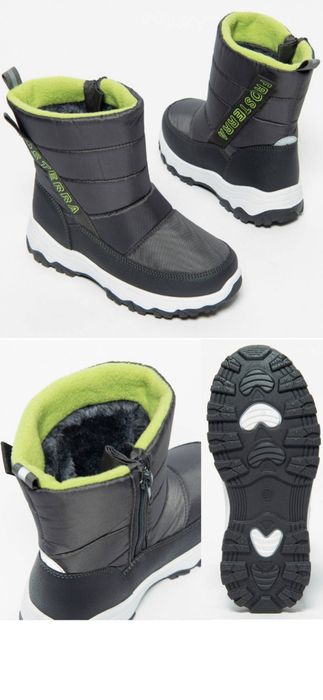 Резиновые EVA и зимние этик с мехом сапоги мальчика сапожки детские