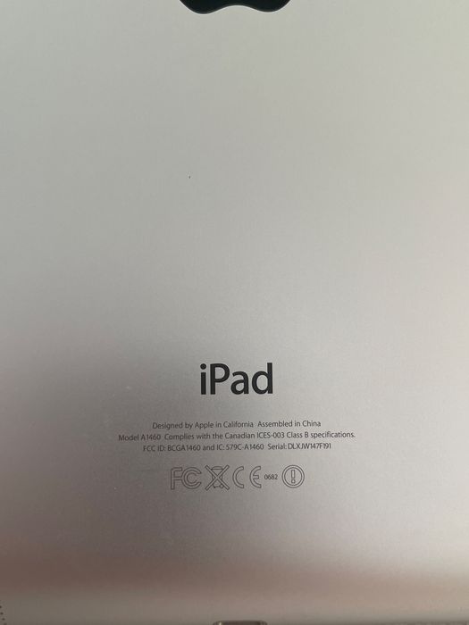 Ipad 4, б/у, 32 Гб, белого цвета