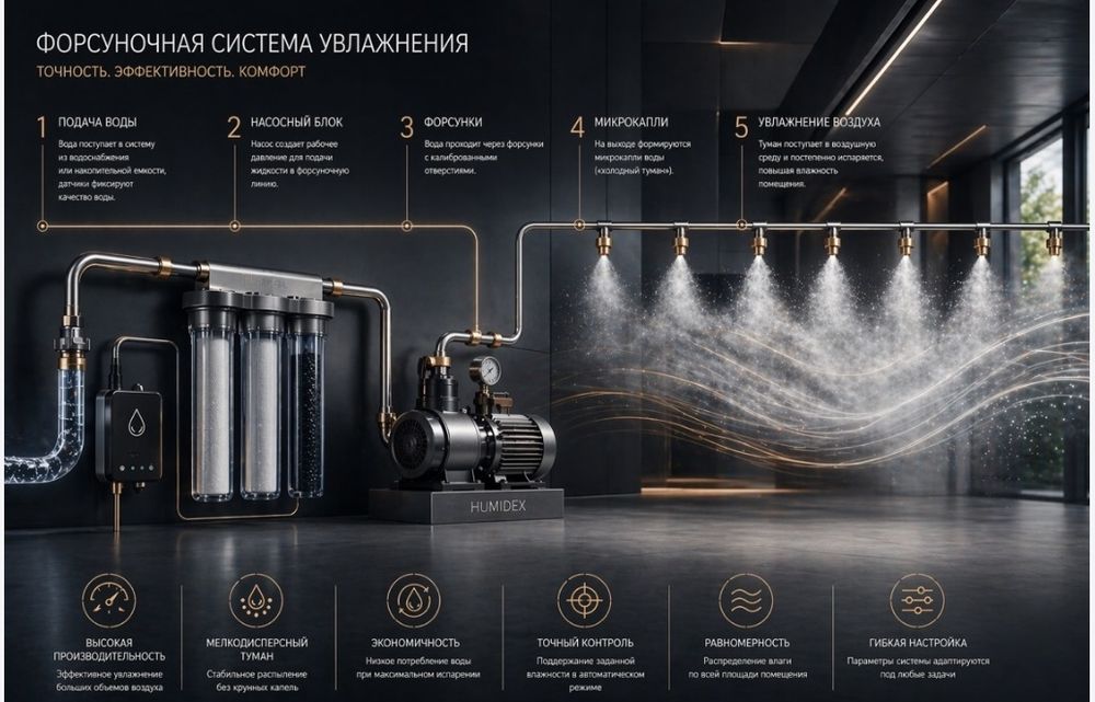 Мелкая распыльния туманы для дома и офиса