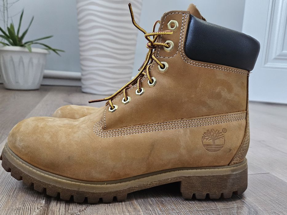 Ботинки Timberland оранжевый