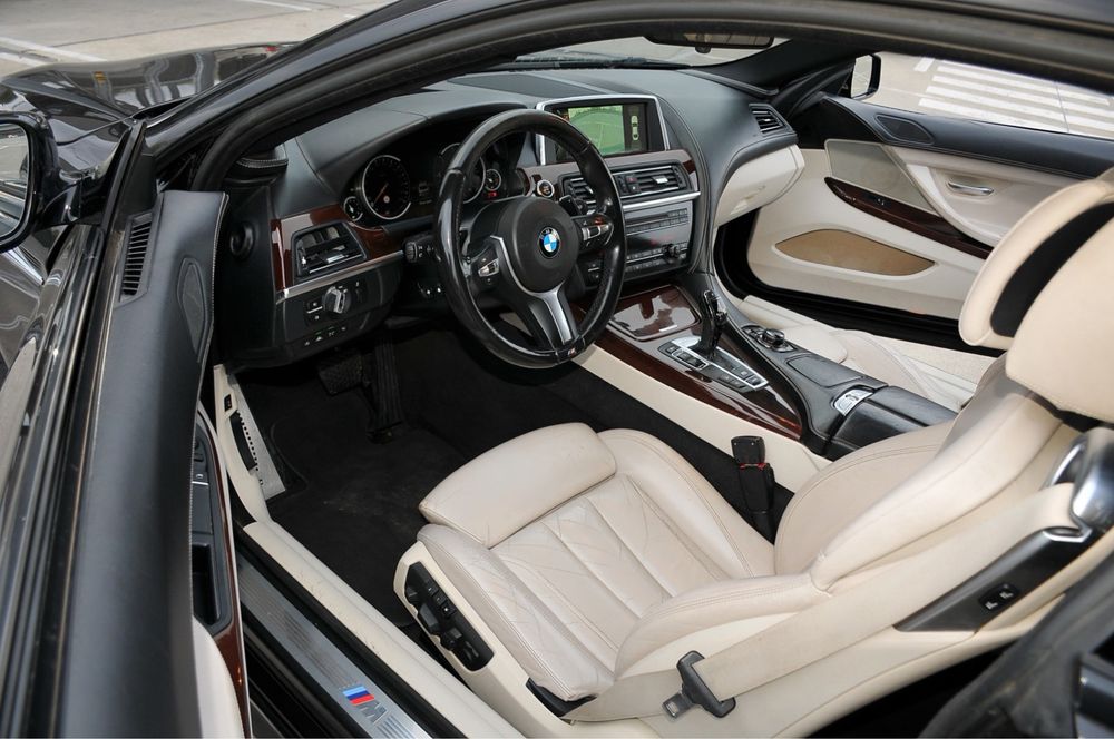 BMW 640 xd Coupe 2014 4 Butoane / M Packet / Trapa / 360" / Hi Fi / Led / Soft Close / MOTOR NOU !