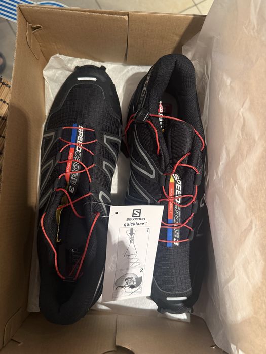 Ghete/adidasi Salomon Speedcross 3, noi, full box, masura 45