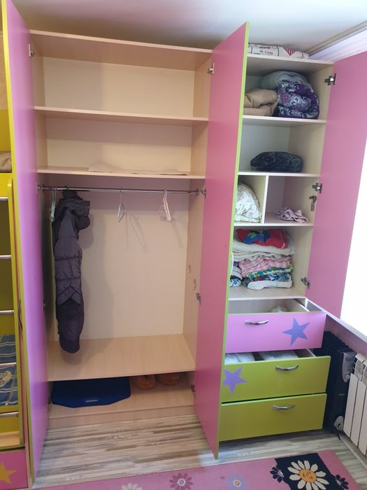 Детский уголок в комнату 3×4 кв.м.