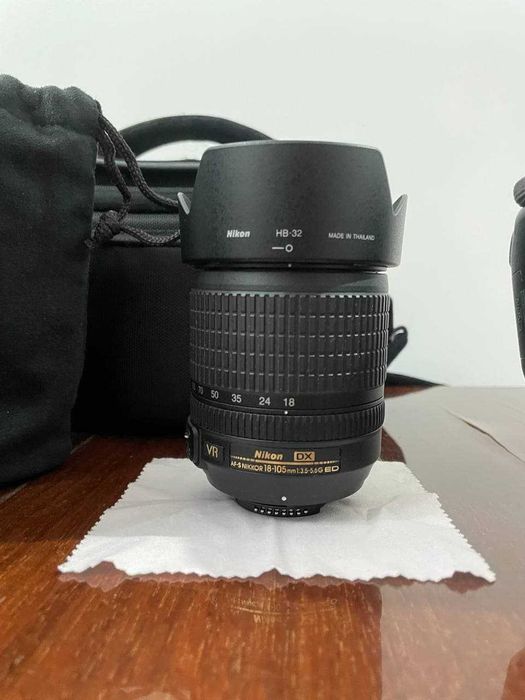 Nikon D3200 + 3 объектива и комплект