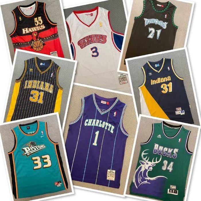 Джерси НБА из личной коллекции