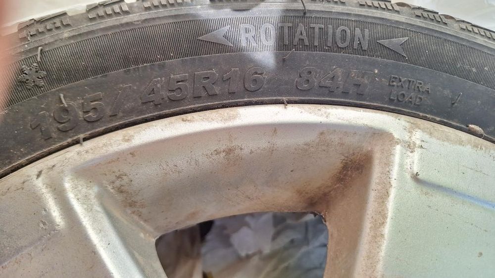 Джанти + зимни гуми за форд