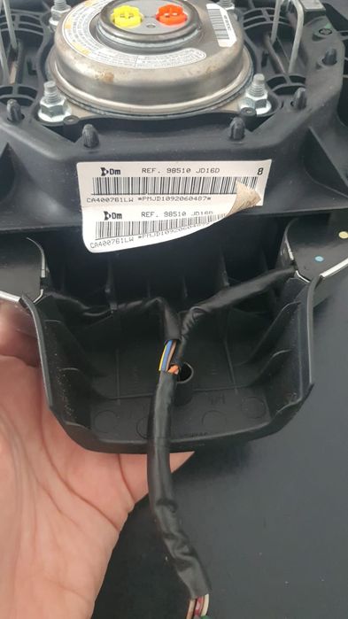 airbag volan nissan qashqai cod 98510jd16d factura  si garantie
