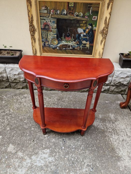 Прекрасна антикварна английска конзолна масичка