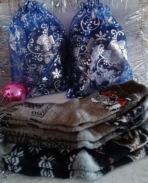 Носки шерстяные теплые