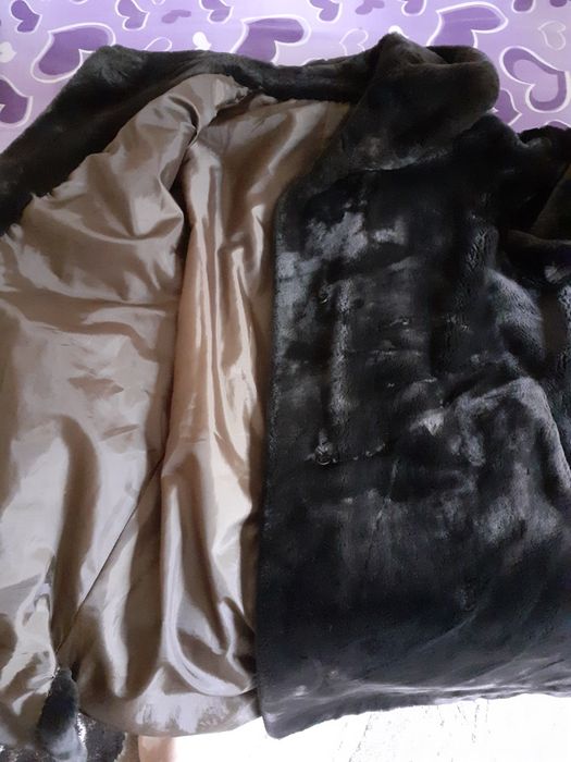 Haina blana sintetică măr 50 culoare maro