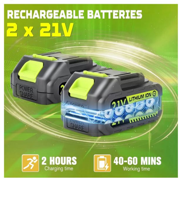 CQWLKEJ Mini ferăstrău, drujba cu lanț fără fir de 8 inchi Nou