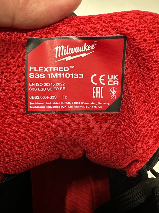 Работни Обувки MILWAUKEE, Flextred S3S  44 номер