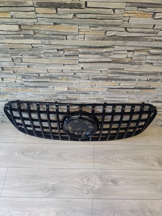 Grila Mercedes GLS X167 facelift (2023+) GTR panamericana Negru Lucios