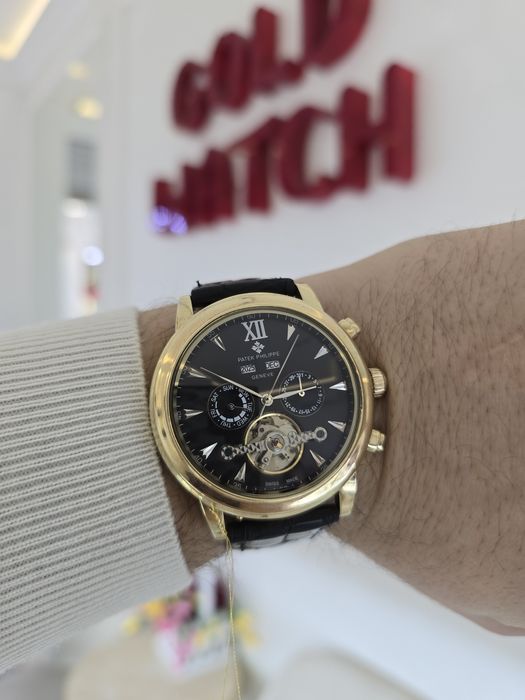 Мужская модель от Патек Филип в золоте 585 пробы