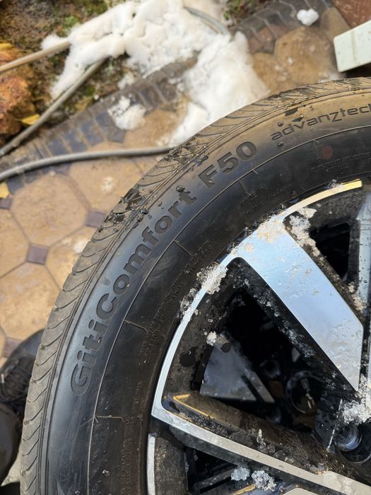 Продам диски с резиной 18 размер от byd song pro