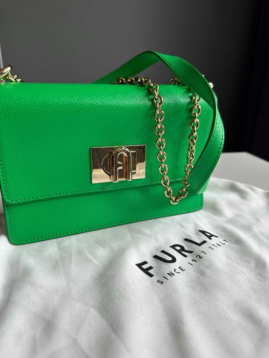 Нова чанта Furla 1927 Crossbody, зелена