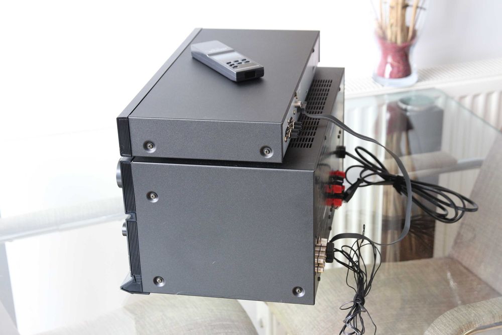 Kenwood KAX-38 amplificator si casetofon si T-38L radio cu telecomanda