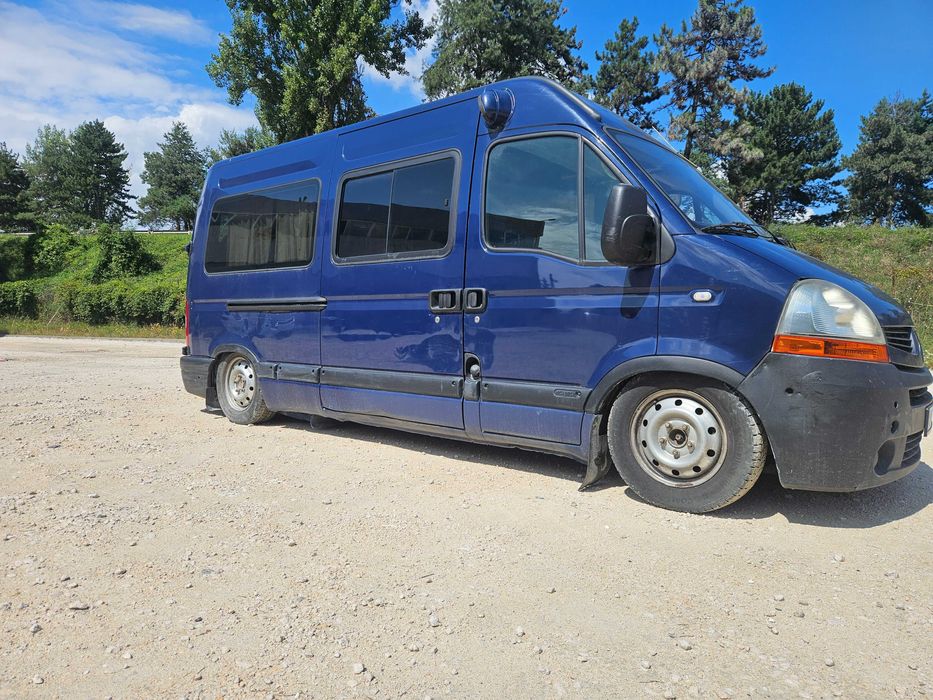 Renault Master pe perne de aer