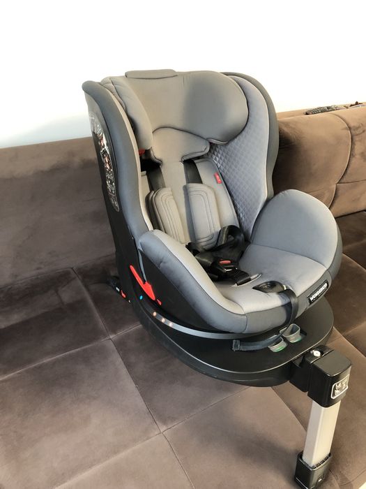 Scaun auto ISOFIX, rotativ 360, Wunderkid California, 0-36 kg, Negru