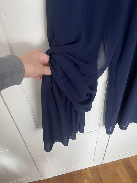 Pantaloni de voal, căptușiți integral, mărimea 56, noi nepurtati niciodata