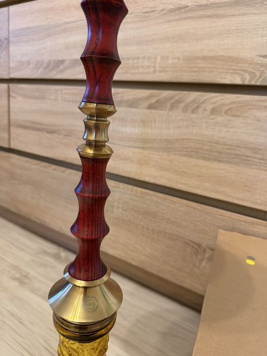 Oferta limitata!narghilea japona sensey gold pe maro si rosu