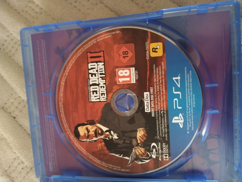 Диск red dead redeption 2