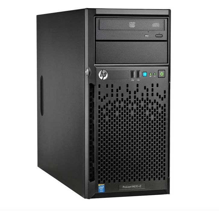 Server Tower HP Proliant ML10v2, Intel Xeon E3-1220 v3, 32GBddr3, Raid