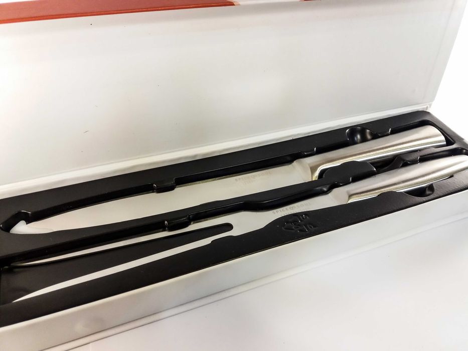 НОВ! Нож и вилица за транжиране на месо 34 см