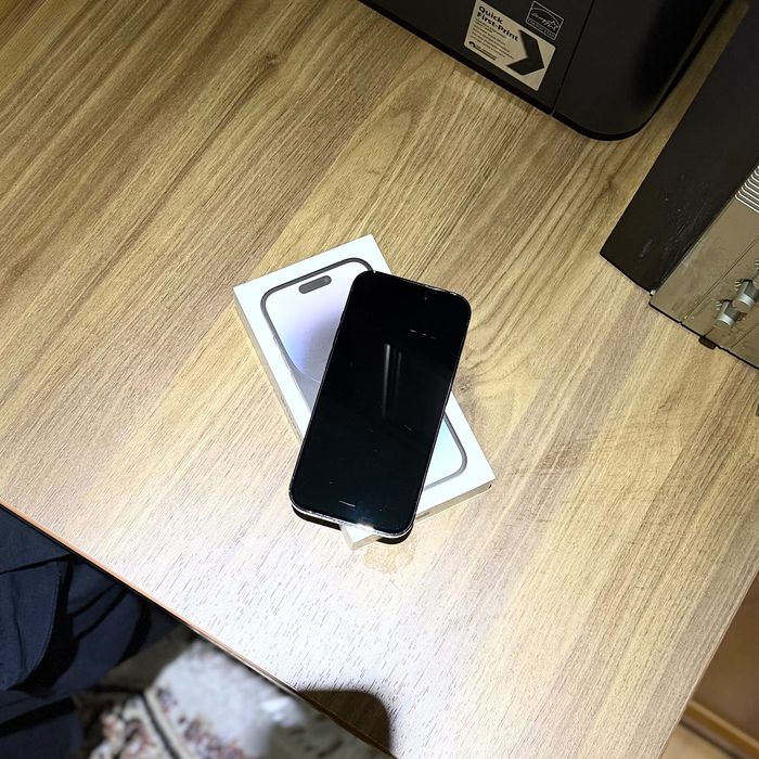iPhone 14pro Black, 76% акб, 256гб