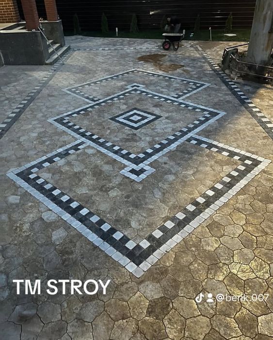 Укладка брусчатки и Асфальтирование