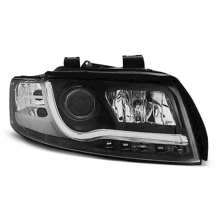 Фарове Ауди А4 Б6 ЛЕД Нов Тунинг Lightbar Audi A4 B6 LED