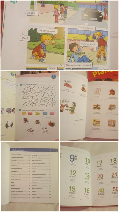 Cursuri de limba germană ,  Planetino A1 ,  Bildworterbuch A1 plus , Starter