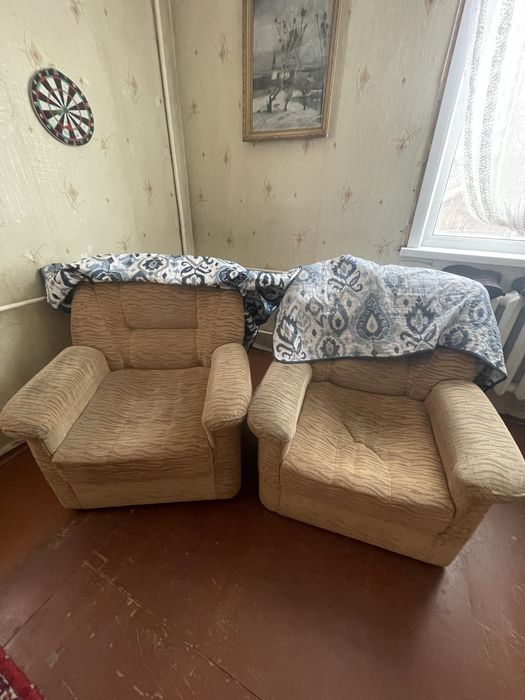 диван и 2 кресла