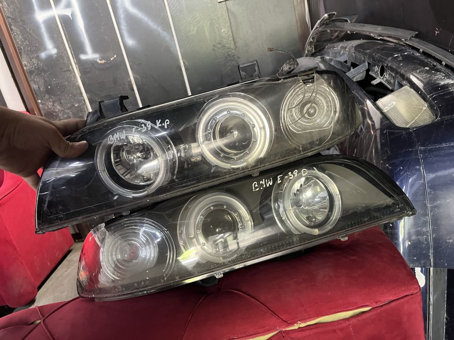 Бмв е39 фар оригиналы жақсы жағдайда