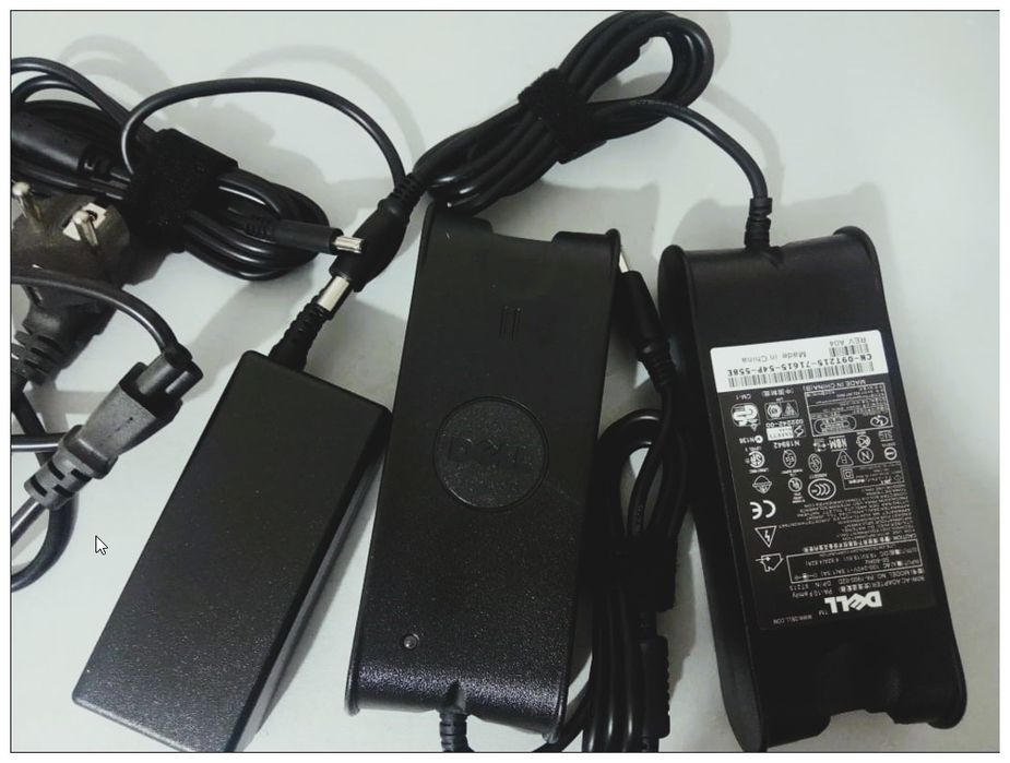 Зарядка ~ блок питания на ноутбук ДЕЛЛ и шнур питания