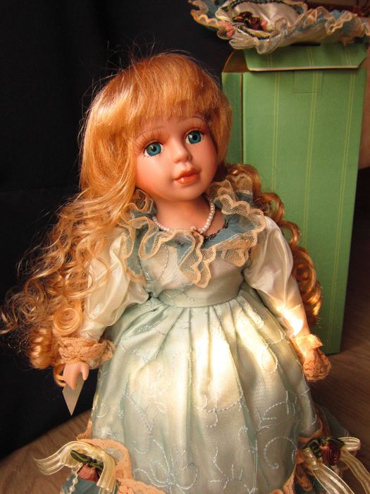 cadou rar Papusa Collectable Doll Reinart handmade 1980 Germania