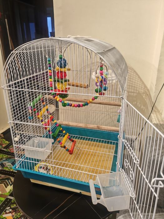 Colivie complet echipata peruși papagali