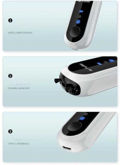Фитнес Пречиствател Въздух Персонален Йонизатор Защита Вируси Бактерии