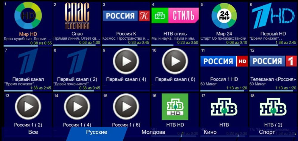IPTV телевидение НАВИГАТОР